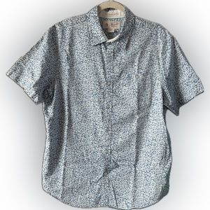 Original Penguin men’s large (L) button-down, slim fit floral shirt. 100% cotton
